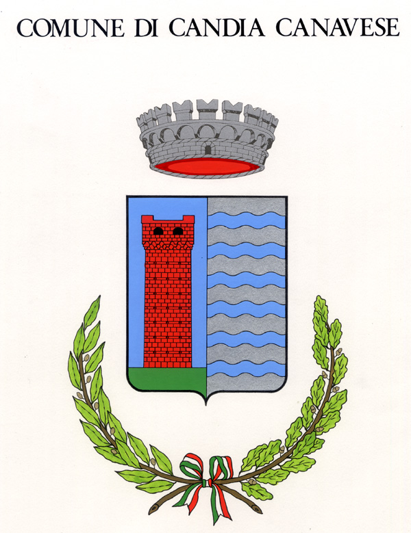 Emblema della Città di Candia Canavese 